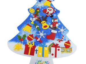 AG712B FELT CHRISTMAS TREE 100CM DIY