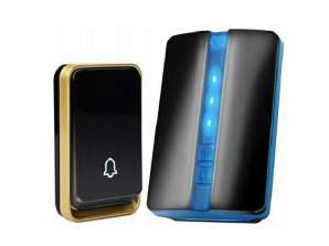 AG79D CORDLESS DOORBELL BLACK