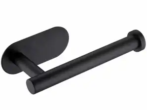 SUPORTE DE ROLO DE PAPEL HIGIÉNICO AG869 PRETO