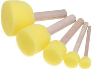 AG86C BROSSES ÉPONGES DÉCOUPAGE 5pcS