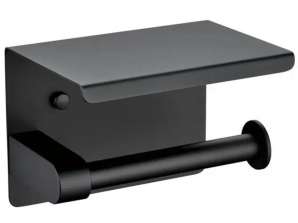 SUPORTE PARA ROLO DE PAPEL HIGIÉNICO AG887 COM PRATELEIRA