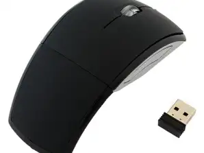 AK226A WIRELESS FOLDING MOUSE BLACK