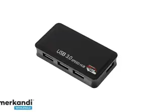 AK244 ΘΎΡΕς ΔΙΑΝΟΜΈΑ USB 3.0 4 + ΤΡΟΦΟΔΟΤΙΚΌ 5V