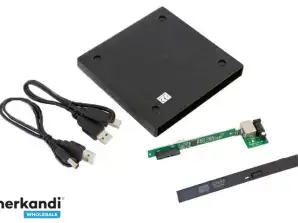 AK285 CD/DVD ENCLOSURE SLIM SATA USB