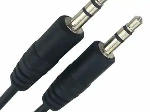 AK293A SES JAKI KABLOSU 3,5 MM 1M SIYAH