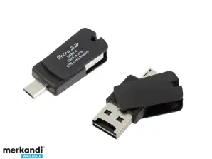 AK297A MICRO SD-LEZER USB + MICRO USB
