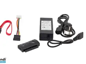 AK309 ADAPTER USB IDE 2.5 3.5 SATA + LED