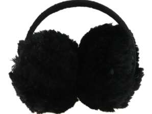BQ18A EARMUFFS DE INVERNO QUENTE PRETO