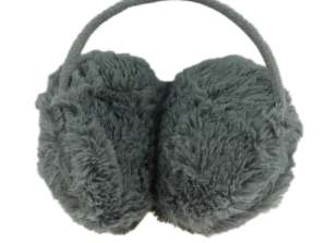 BQ18B EARMUFFS DE INVERNO QUENTES CINZA