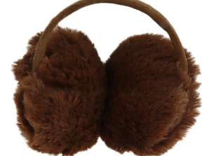 BQ18E QUENTE EARMUFFS DE INVERNO MARROM