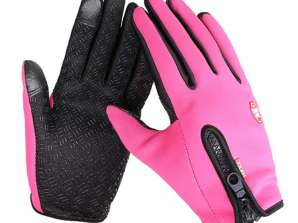 BQ19N GLOVES SPORT M TOUCH PINK