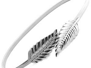 BQ53H DAMEN GÜRTEL 68-100CM SILBER