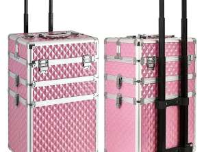 CA19C KOFFER AUF RÄDERN 3in1 61X36X25 PINK