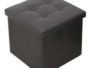 CA20B OPVOUWBARE POEF 38X38X38 LEER