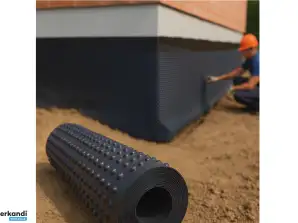 42 Rolls Onduline Fondaline 400 Foundation Wall Protection Dimpled Conveyor, Building Materials, Building Supplies, Wholesale Remaining Stock