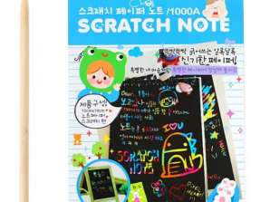 DA193 RAINBOW SCRATCH PAD