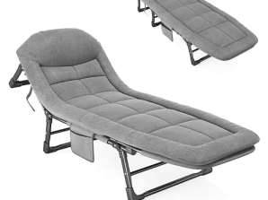 DA380 FOLDING TRAVEL BED SUN LOUNGER