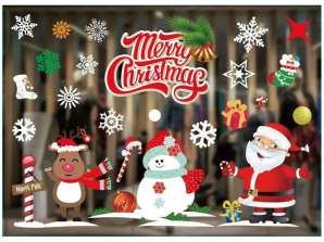 DA42 DECORAÇÃO DA JANELA DE NATAL