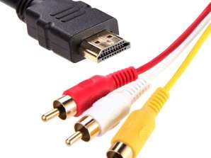 HD29A HDMI - CABO 3 RCA