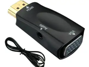 HD31B ADAPTER HDMI TO VGA GOLD PLATED