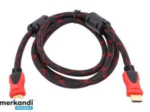 HD32 HDMI-HDMI GOLD CABLE 1.5M BRAID FIL