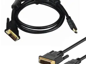 HD8 HDMI KABEL 19PIN-DVI 2M GOUD