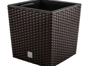 Planter with insert Rato Low DRTS325L umbra
