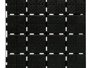 Laufstegrost 1,5m2 Easy Square IES40 schwarz