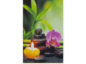 Infrarotheizung flexibles Heizpaneel 430W TRIO Muster 3 Harmonie Maße 100x57cm mit Regler