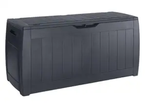 Hollywood garden storage box 270L graphite