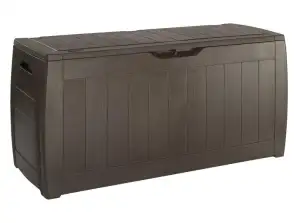 Keter Hollywood garden storage box 270L brown