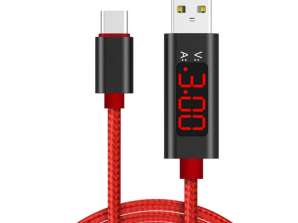 KK21R KABEL 1M TYP-C LED VOLT-AMPER