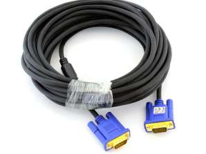 CÂBLE KM2 POUR MONITEUR VGA SVGA HD 10M