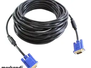 CÂBLE KM3 POUR MONITEUR VGA SVGA HD 15M