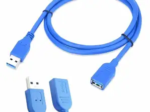 KP9A 1 5M USB 3.0 PAGARINĀTĀJS