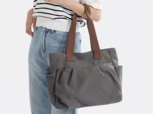 Bolso de lona de hombro Tote de moda, 5 colores están disponibles
