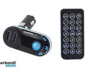 OG42 BLUETOOTH FM-LÄHETIN MUSTA