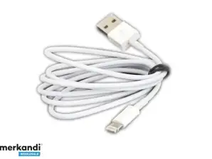 PKU23 KABEL TIL IPHONE 8 9 X 11 IPAD 1M