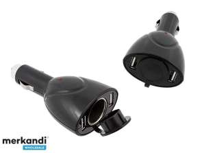 PLP35A CARGADOR DE COCHE 2xUSB 5V