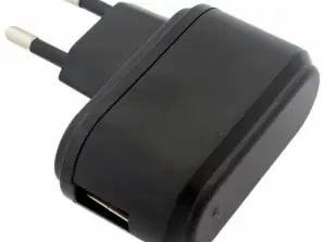 PLP41 USB ЗАРЯДНО ЗА СТЕНА 1000mA