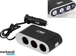 PLS24C ROZDĚLOVAČ NABÍJEČKY 1 AŽ 3 + USB