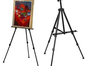 ST7B ALUMINIUM STAFFELEI 170 CM SCHWARZ