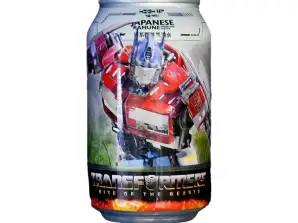 High Up Japanese Ramune Transformers BumbleBee Sparkling Water Grape 330ml