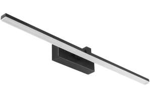 ZD121 LÁMPARA LED SOBRE ESPEJO 40CM NEGRO