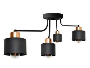 ZD131 LAMPA SUFITOWA ŻYRANDOL 4 RAMIONA