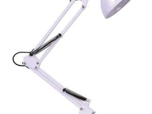 ZD47D STOLNÍ LAMPA E27 BÍLÁ 40W