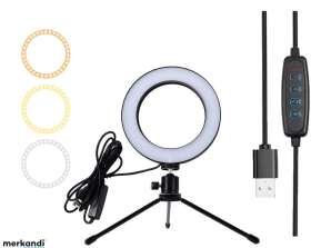 ZD67B RINGLAMPE 16CM LED STATY