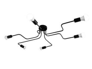 ZD74F LAMPA SUFITOWA 6 RAMION ŻYRANDOL