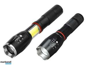 ZD76 TORCH 2X LED U3 COB 9W SET