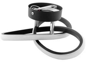 ZD77B LED CEILING LAMP MODERN 24W BLACK